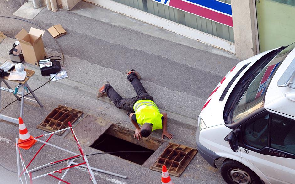 vidange canalisation Margency